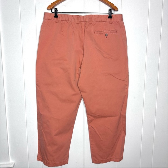 Boden Mens Light Orange/Peach Chino Pants - Picture 7 of 8